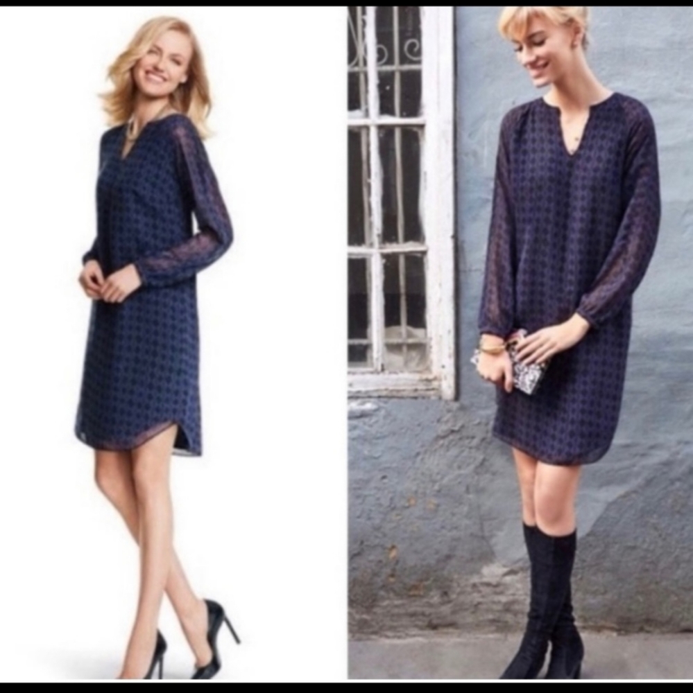 CAbi Harlequin Dress